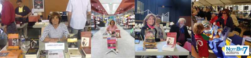 Salon du livre Nombre7 éditions