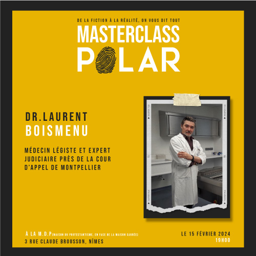 Présentation Dr. Boismenu, médecin légiste