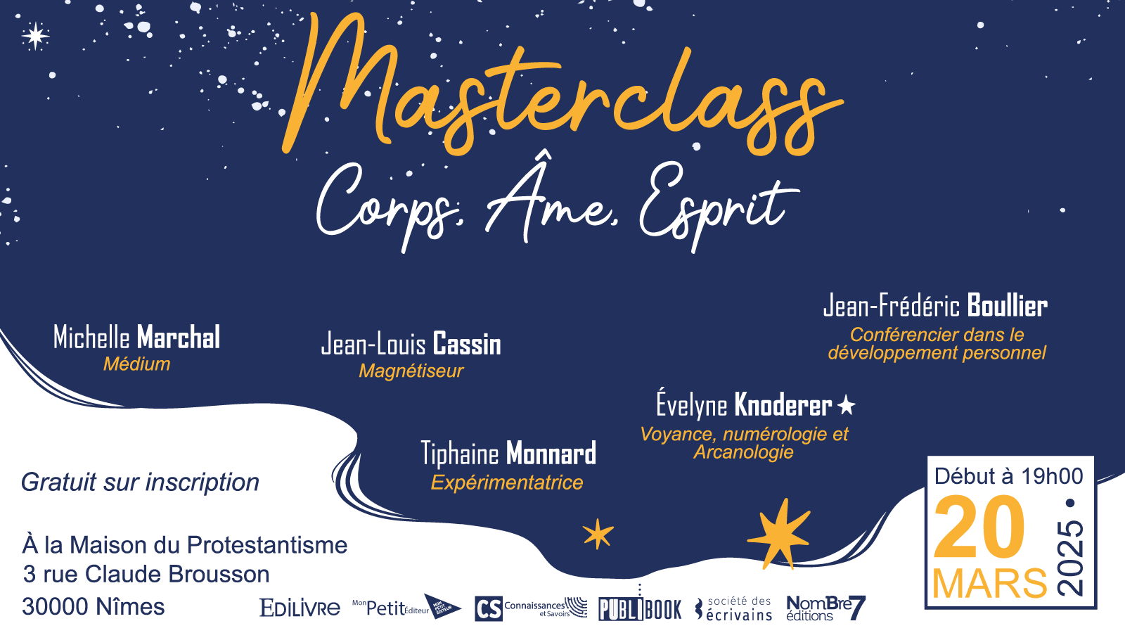 Masterclass – Corps, Âme, Esprit